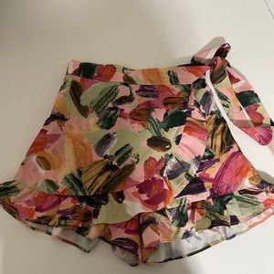 Floral Skort